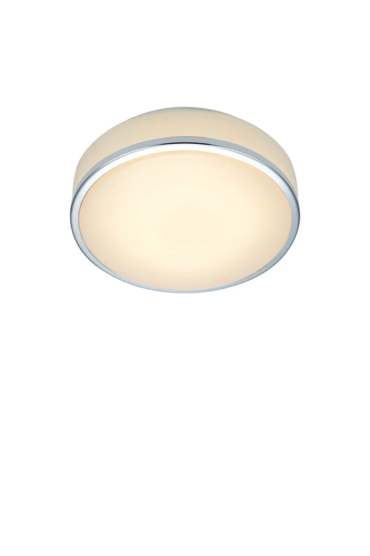 Global vit plafond 22 cm 105959 | Global white flush mount ceiling light 105959 | Global weiß Deckenleuchte 105959