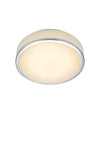 Global vit plafond 28 cm 105960 | Global white flush mount ceiling light 105960 | Global weiß Deckenleuchte 105960