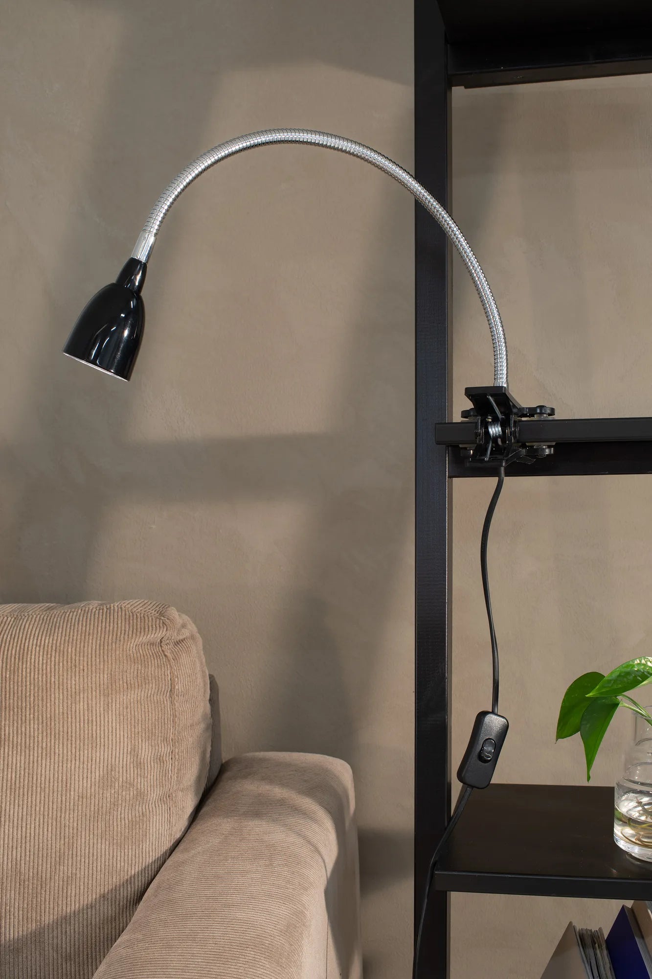 Tulip svart bordslampa belysning | Tulip black table lamp | Tulip schwarz Tischlampe