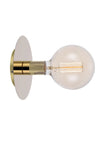 Disc mässing vägglampa 106154 | Disc brass wall lamp 106154 | Disc Messing Wandleuchte 106154