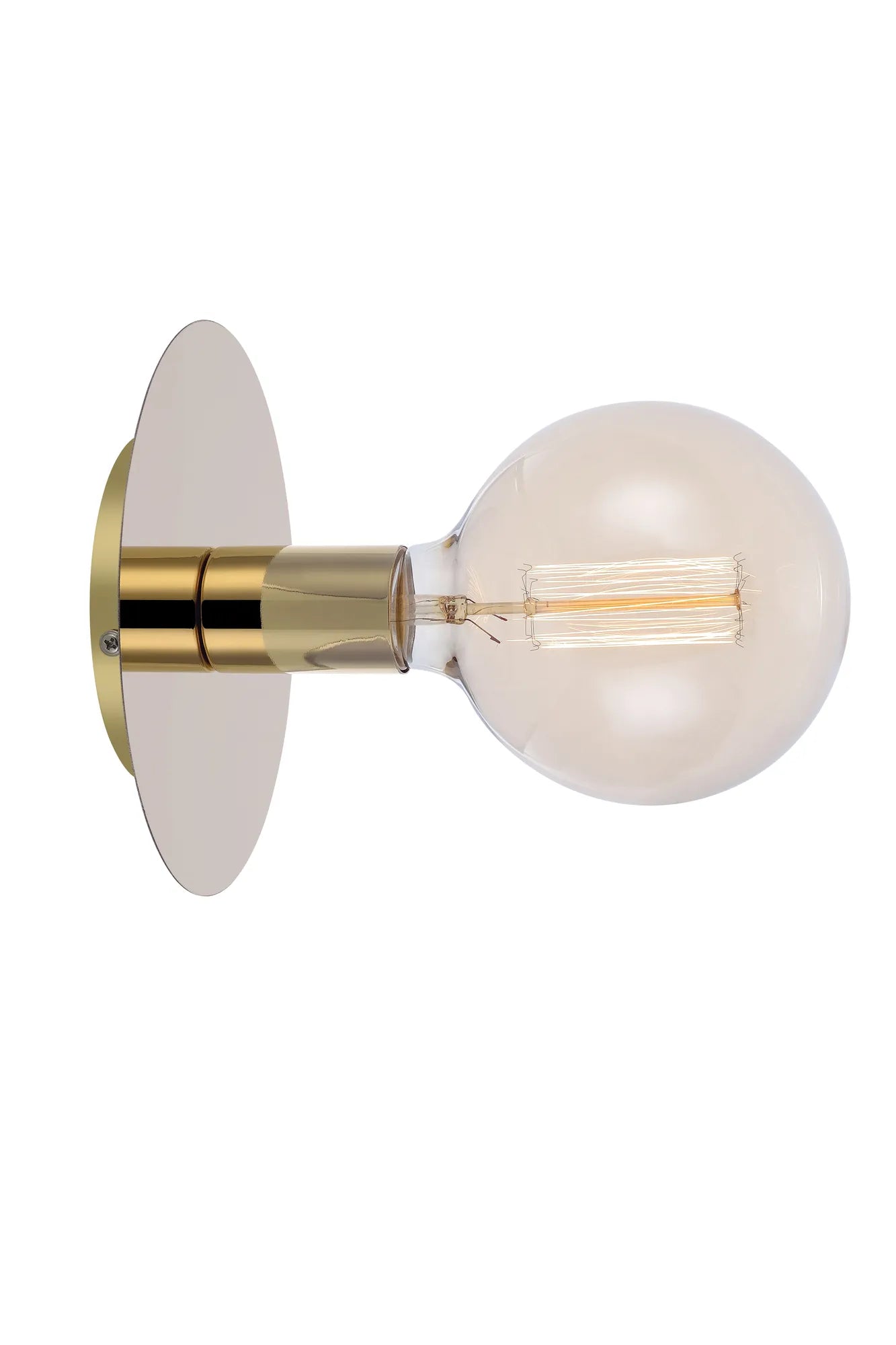 Disc mässing vägglampa 106154 | Disc brass wall lamp 106154 | Disc Messing Wandleuchte 106154
