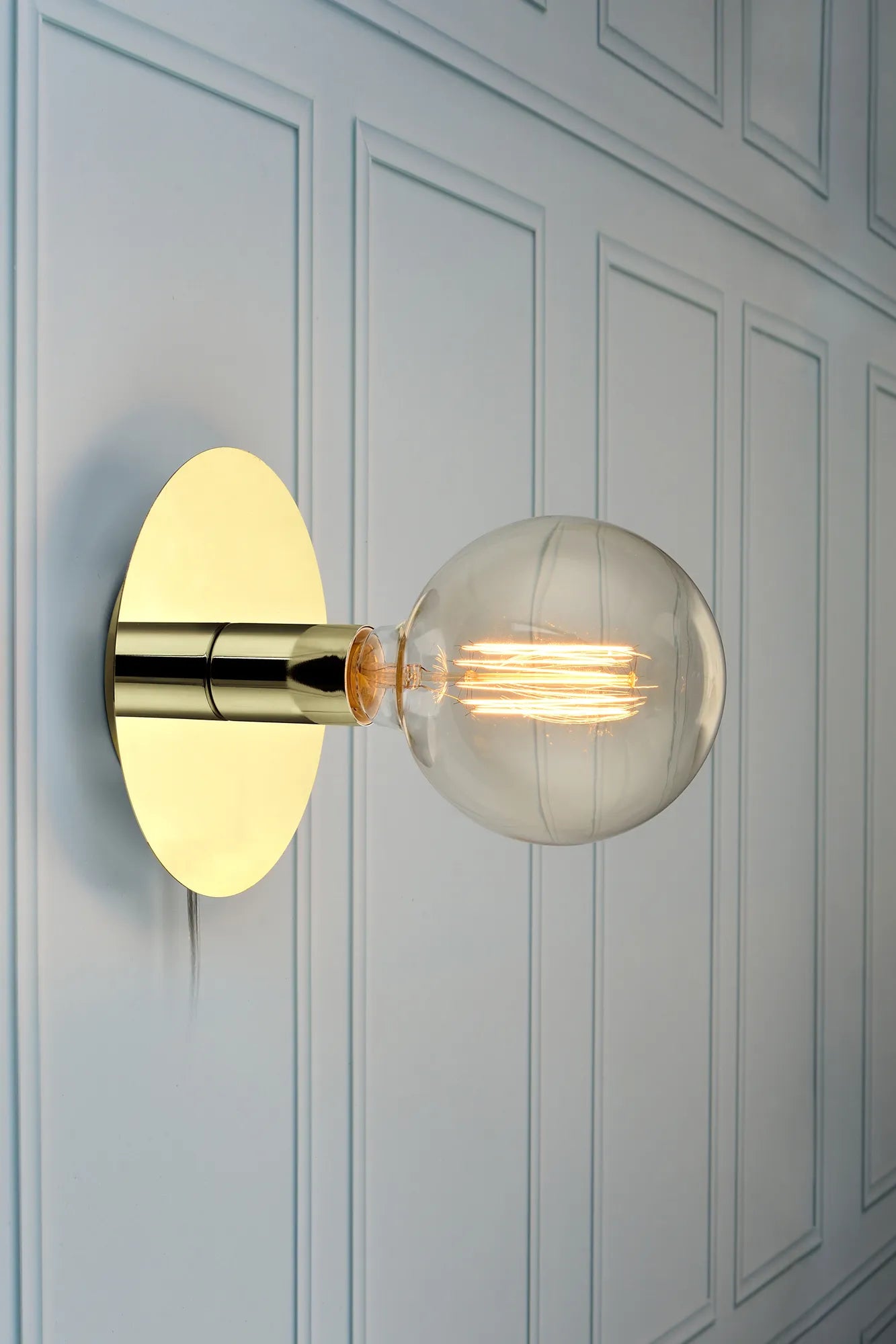 Disc Wall Lamp/Ceiling Lamp Brass – Markslöjd