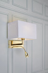 Savoy mässing vägglampa stilren belysning | Savoy brass wall lamp | Savoy Messing Wandleuchte minimalistische Beleuchtung