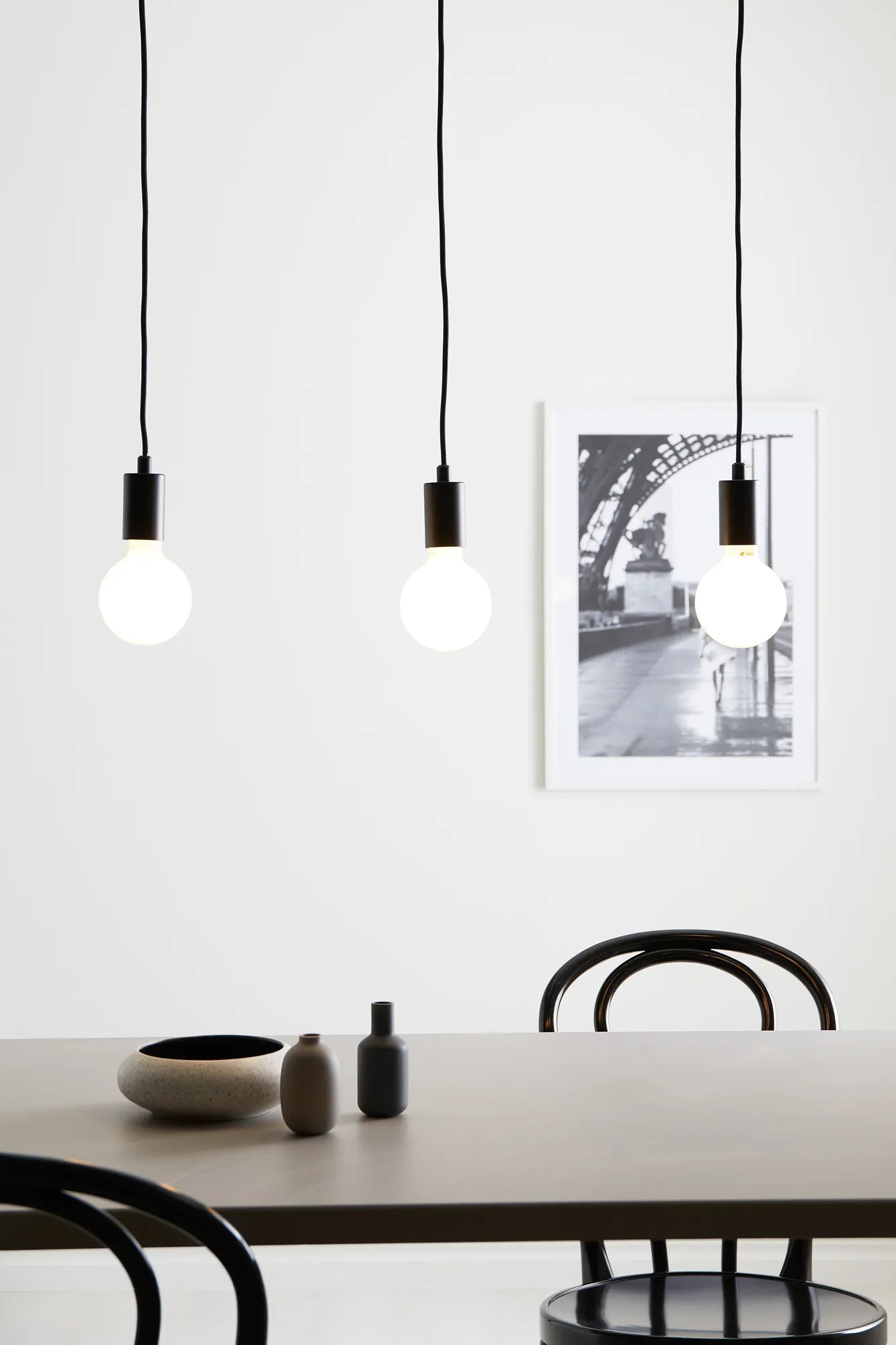 Sky svart taklampa belysning skandinavisk design | Sky black pendant lamp | Sky schwarz Pendelleuchte skandinavisches Design