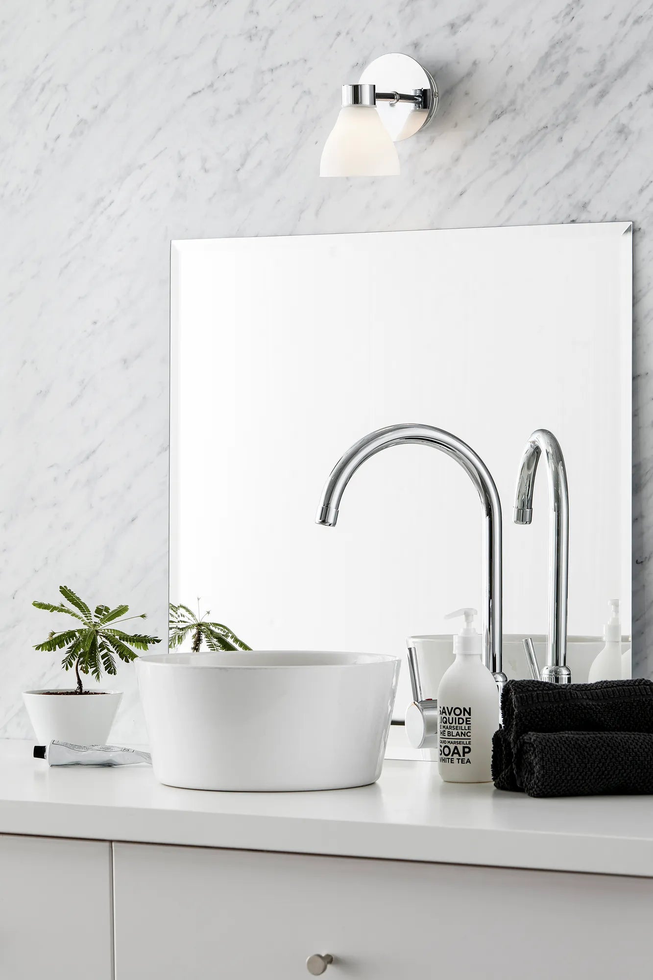 Cassis krom vägglampa belysning | Cassis chrome wall lamp | Cassis Chrom Wandleuchte