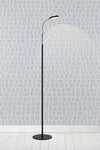Flex svart golvlampa stilren belysning | Flex black floor lamp | Flex schwarz Stehlampe minimalistische Beleuchtung