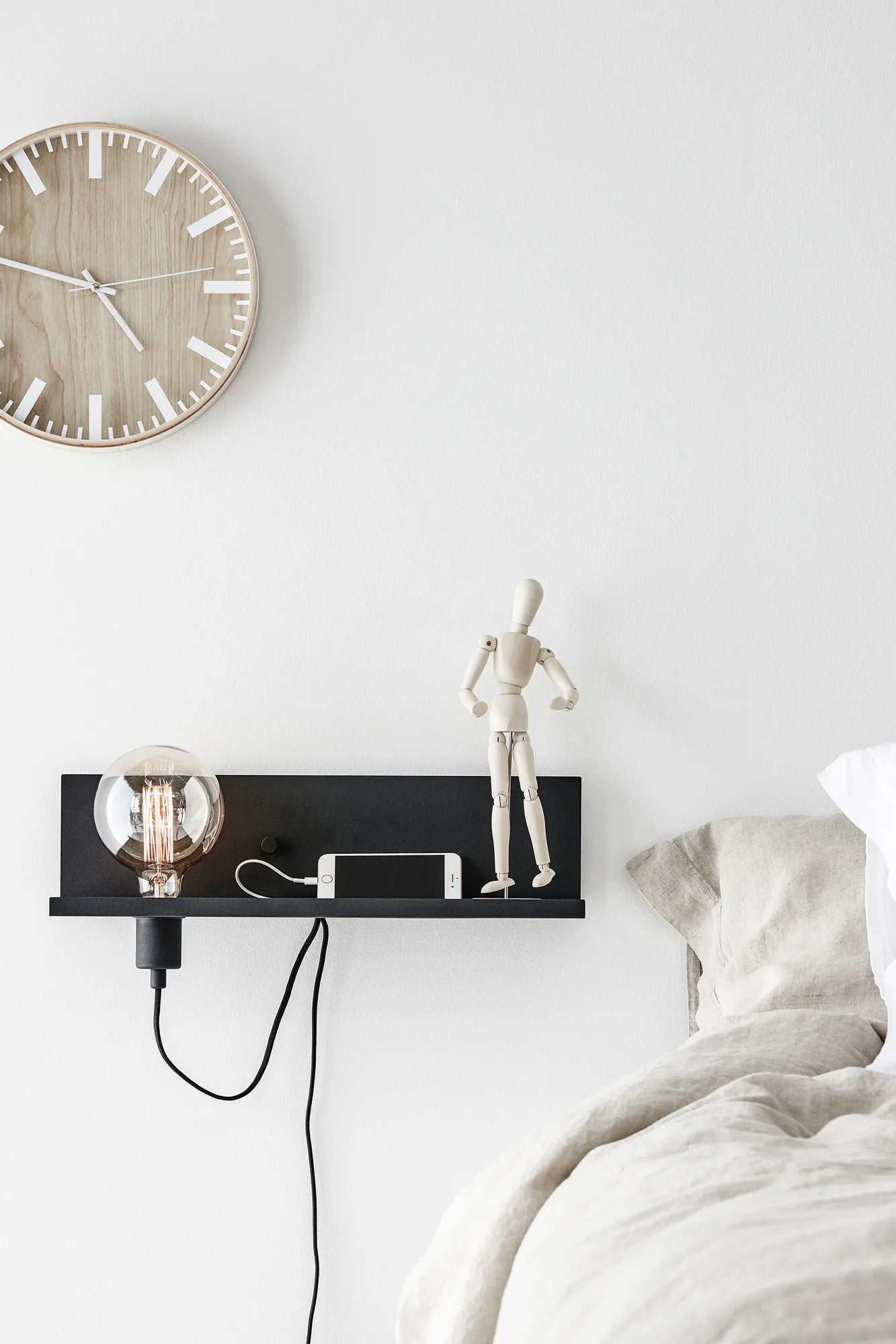 Multi svart vägglampa belysning | Multi black wall lamp | Multi schwarz Wandleuchte
