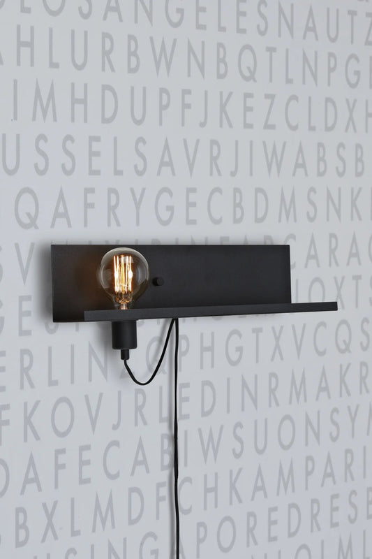 Multi svart vägglampa stilren belysning | Multi black wall lamp | Multi schwarz Wandleuchte minimalistische Beleuchtung