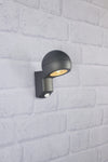 Tyfon grå vägglampa belysning | Tyfon grey wall lamp | Tyfon grau Wandleuchte