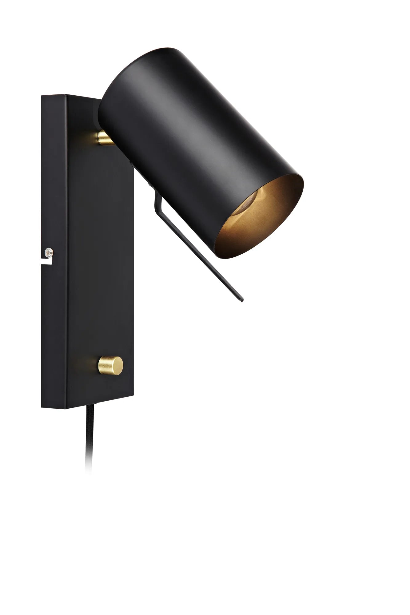 Carrie svart vägglampa 106587 | Carrie black wall lamp 106587 | Carrie schwarz Wandleuchte 106587