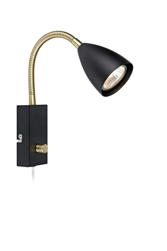 Ciro svart vägglampa 106589 | Ciro black wall lamp 106589 | Ciro schwarz Wandleuchte 106589