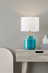 Cous blå bordslampa belysning | Cous blue table lamp | Cous blau Tischlampe