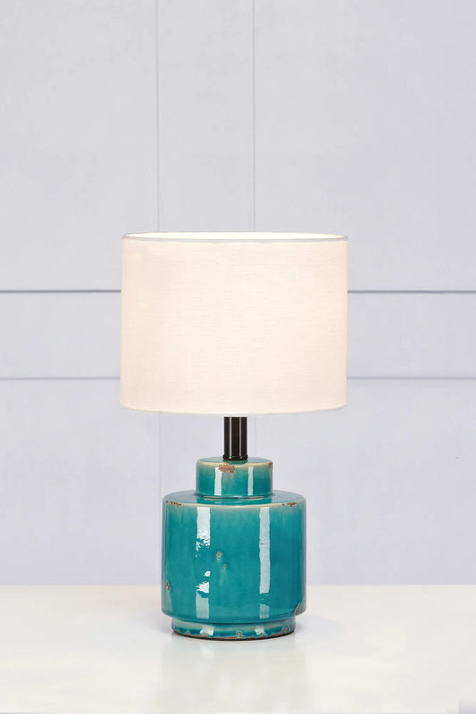 Cous blå bordslampa stilren belysning | Cous blue table lamp minimalist | Cous blau Tischlampe minimalistische Beleuchtung