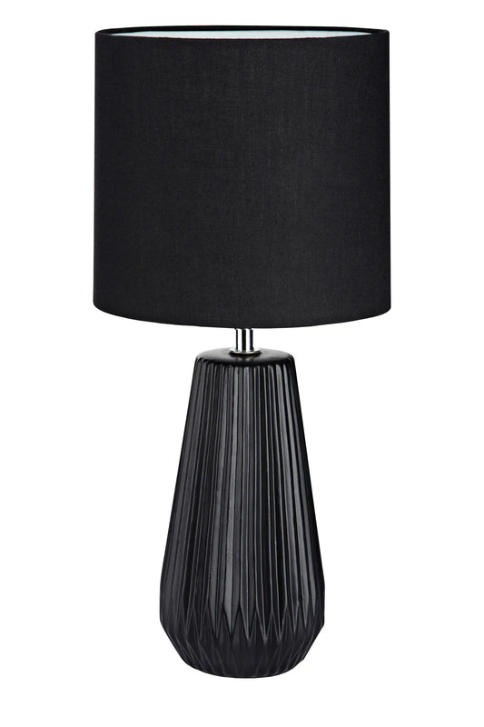 Nicci svart bordslampa 106624 | Nicci black table lamp 106624 | Nicci schwarz Tischlampe 106624