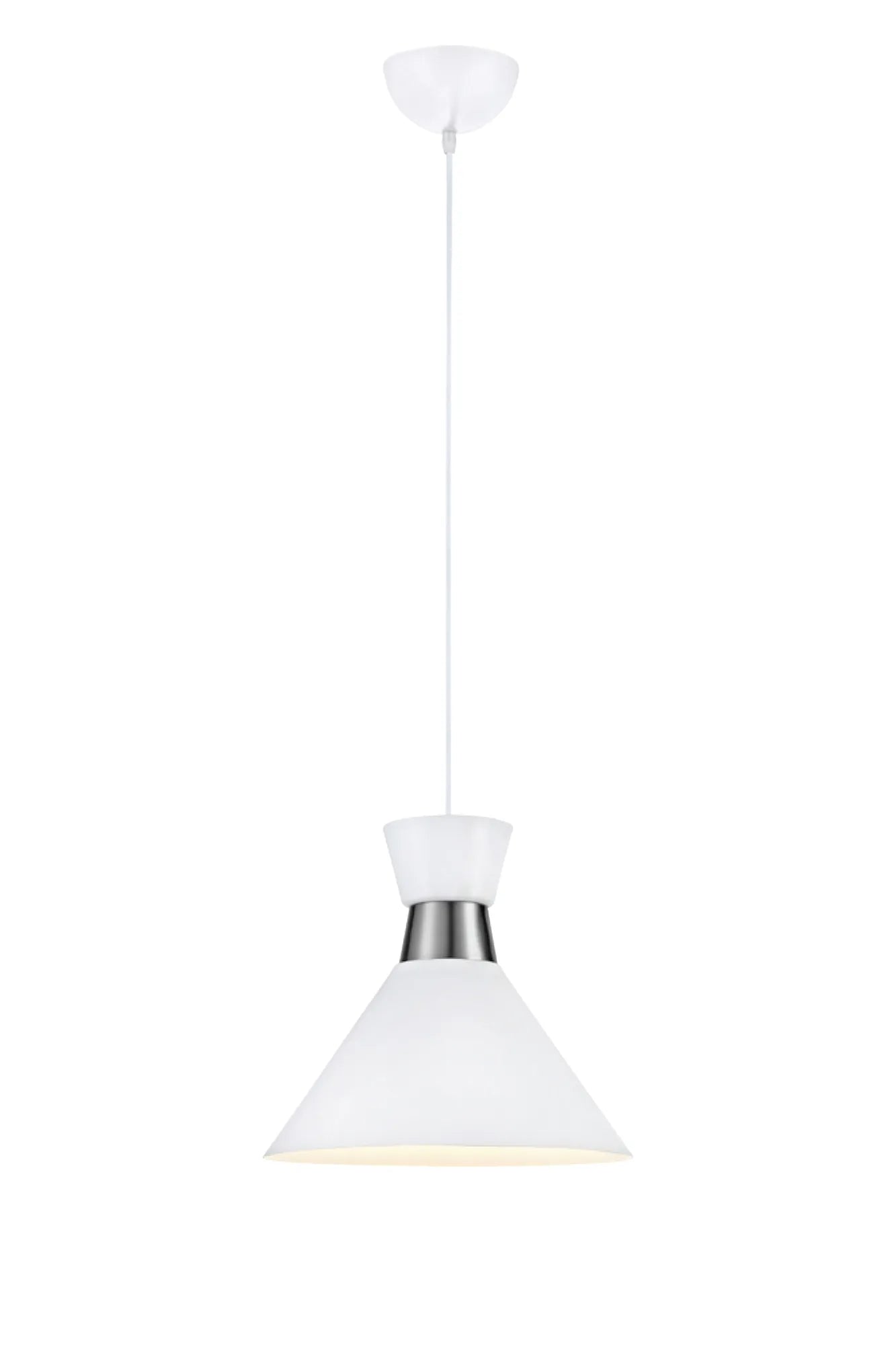 Waist vit taklampa 106801 | Waist white pendant lamp 106801 | Waist weiß Pendelleuchte 106801