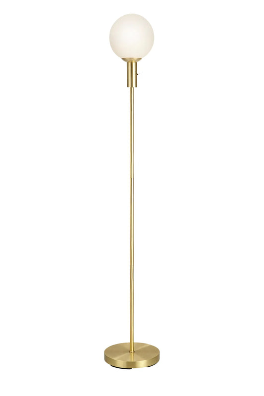 Minna mässing golvlampa 106867 | Minna brass floor lamp 106867 | Minna Messing Stehlampe 106867