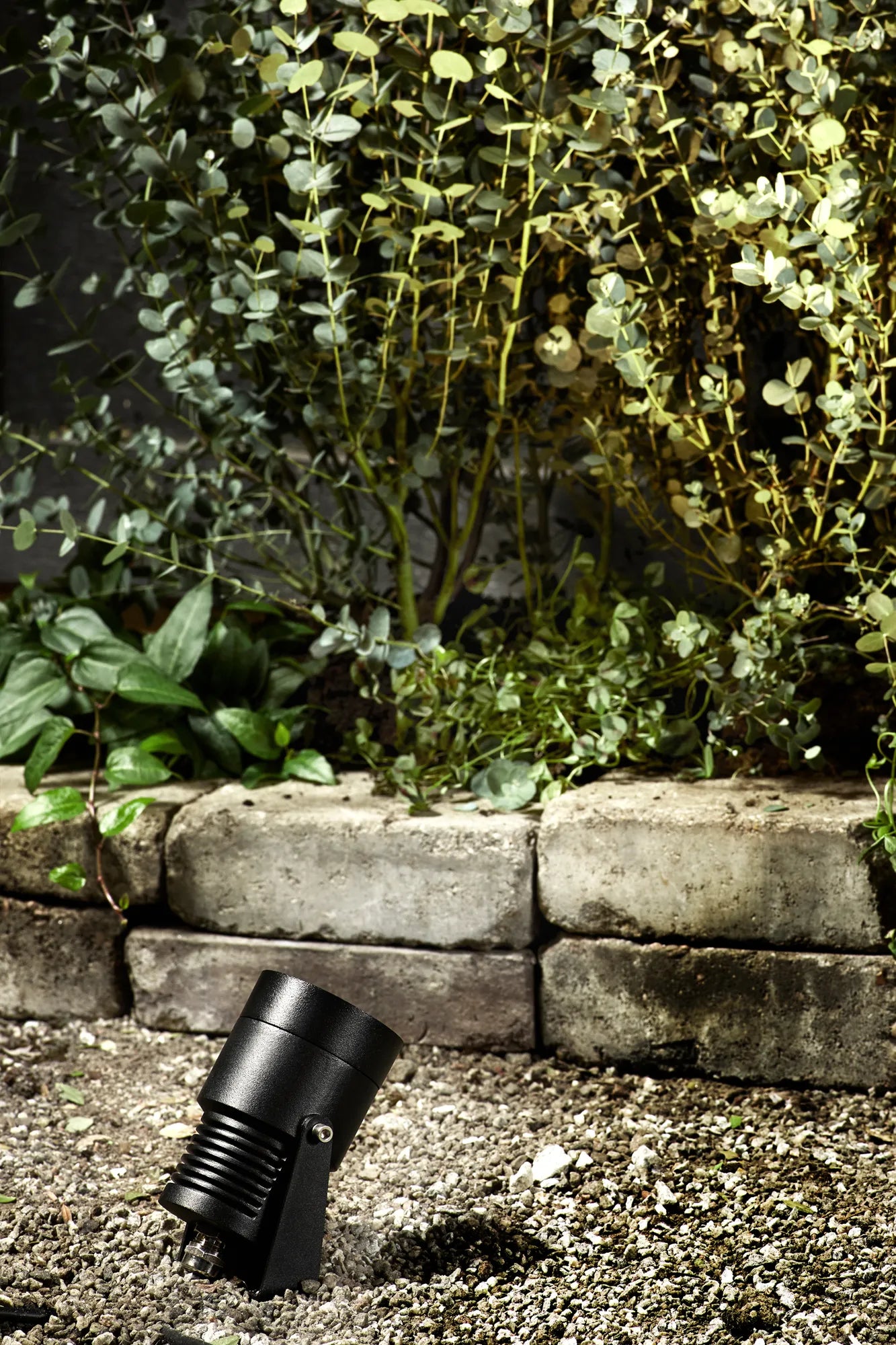 Garden 24 svart spotlight utomhusbelysning | Garden 24 black spotlight | Garden 24 schwarz Spotlight