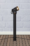 Garden 24 svart spotlight 45 cm utomhusbelysning stilren belysning | Garden 24 black spotlight minimalist lighting | Garden
