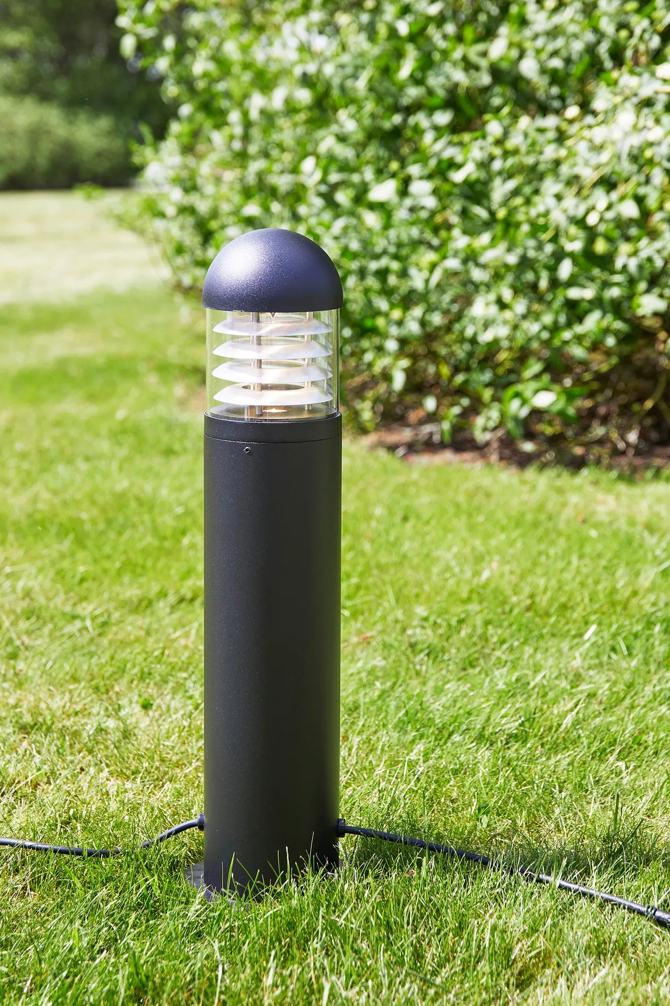 Garden 24 svart pollare 60 cm utomhusbelysning skandinavisk design | Garden 24 black bollard light Scandinavian | Garden 24