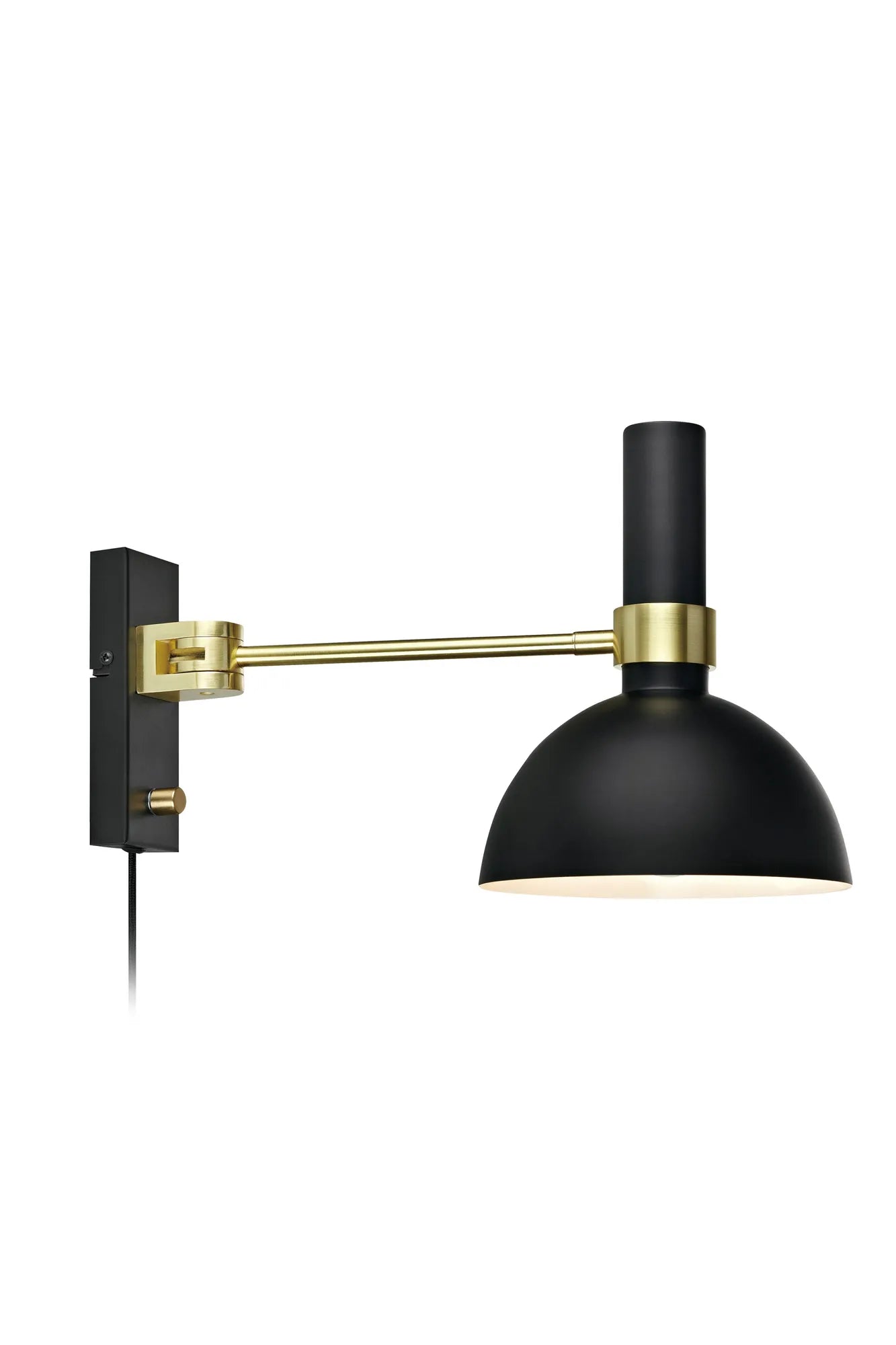 Larry svart vägglampa 106970 | Larry black wall lamp 106970 | Larry schwarz Wandleuchte 106970
