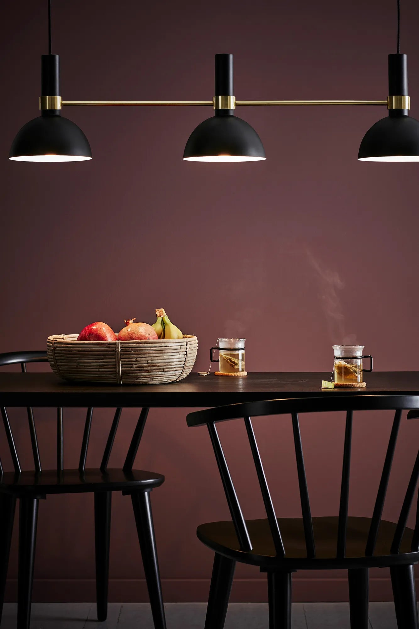 Larry svart taklampa belysning | Larry black pendant lamp | Larry schwarz Pendelleuchte