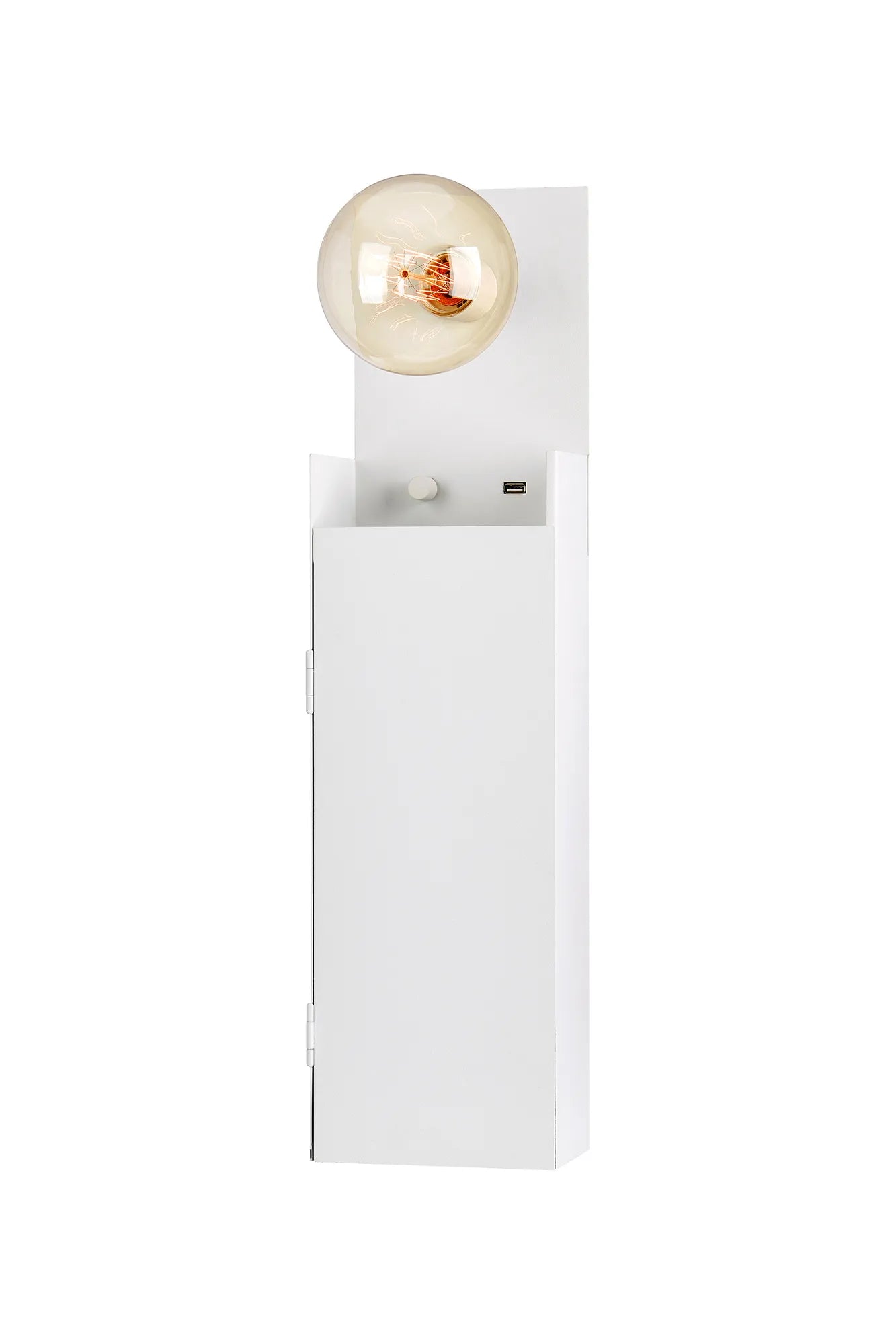 Combo vit vägglampa 107064 | Combo white wall lamp 107064 | Combo weiß Wandleuchte 107064