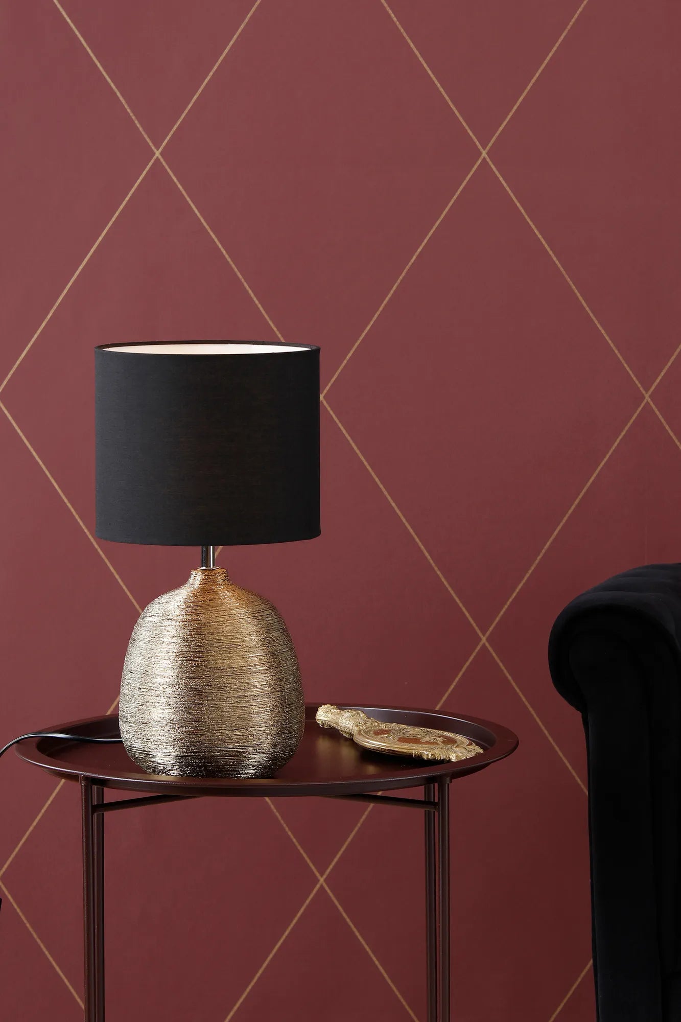 Oscar guld bordslampa belysning | Oscar gold table lamp | Oscar Gold Tischlampe