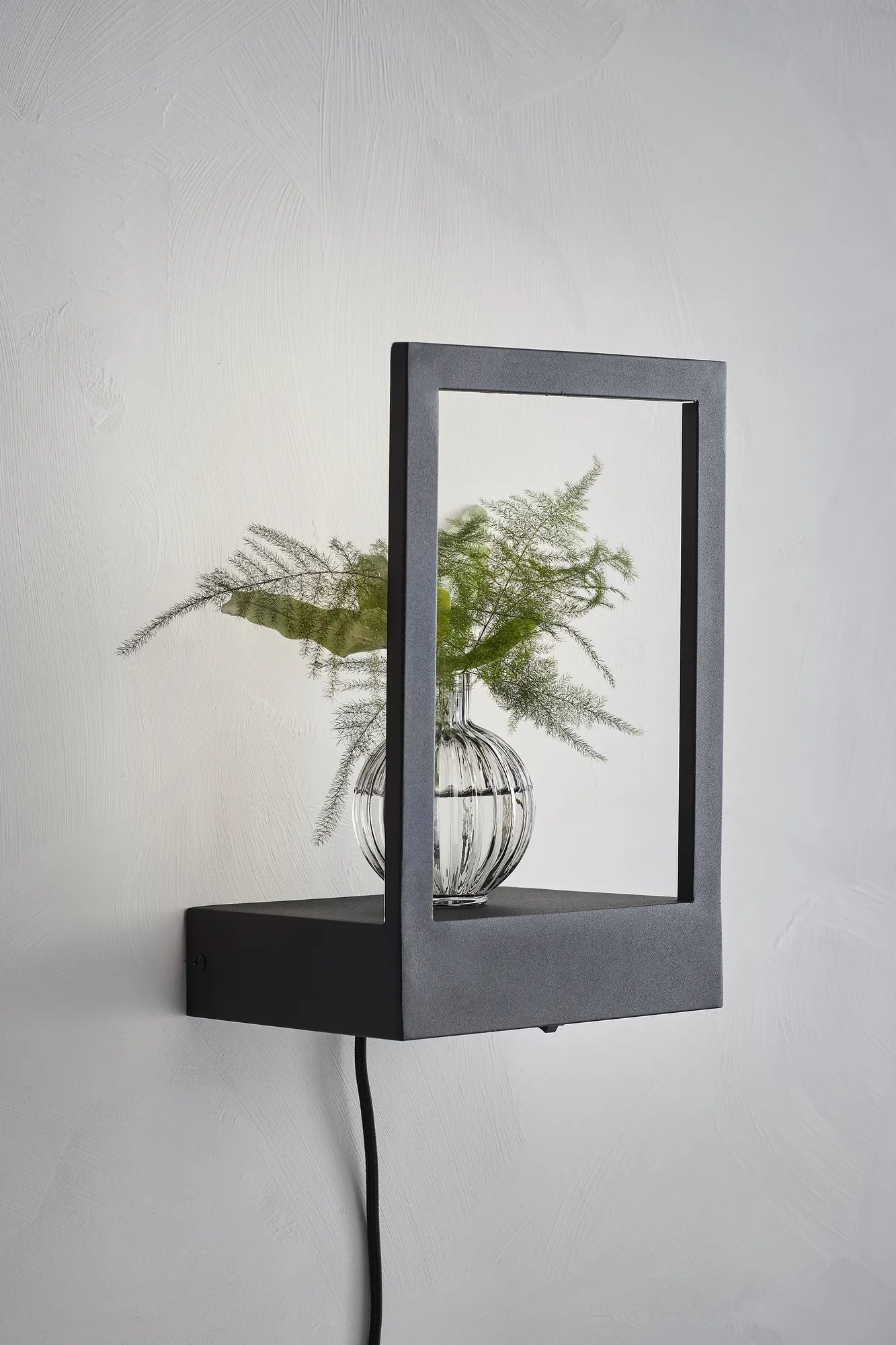 Pablo svart vägglampa belysning | Pablo black wall lamp | Pablo schwarz Wandleuchte