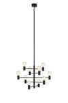Paris svart taklampa 107187 | Paris black pendant lamp 107187 | Paris schwarz Pendelleuchte 107187