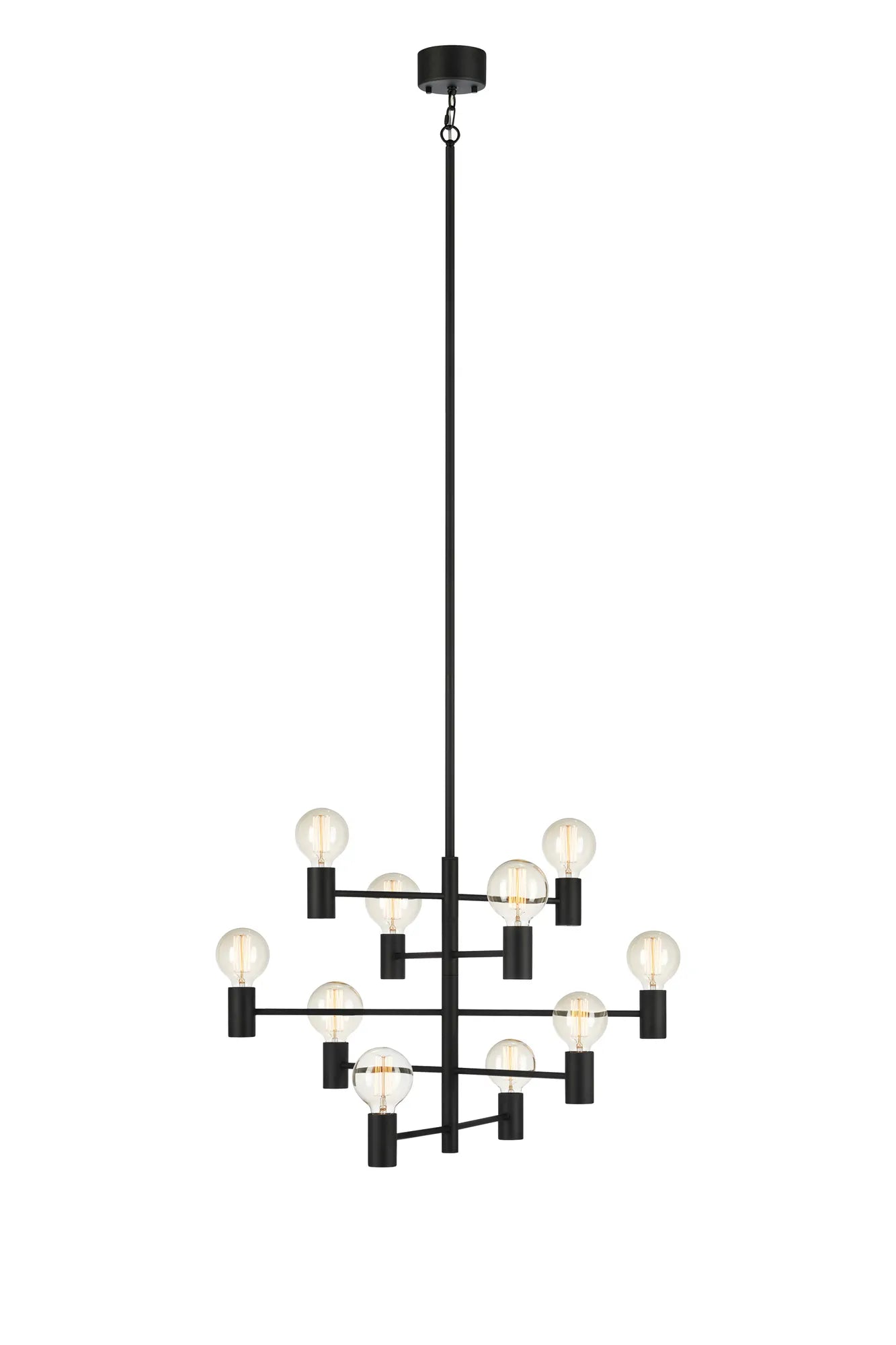 Paris svart taklampa 107187 | Paris black pendant lamp 107187 | Paris schwarz Pendelleuchte 107187