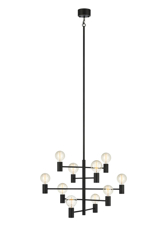 Paris svart taklampa 107187 | Paris black pendant lamp 107187 | Paris schwarz Pendelleuchte 107187