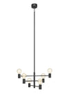 Capital svart taklampa 107281 | Capital black pendant lamp 107281 | Capital schwarz Pendelleuchte 107281