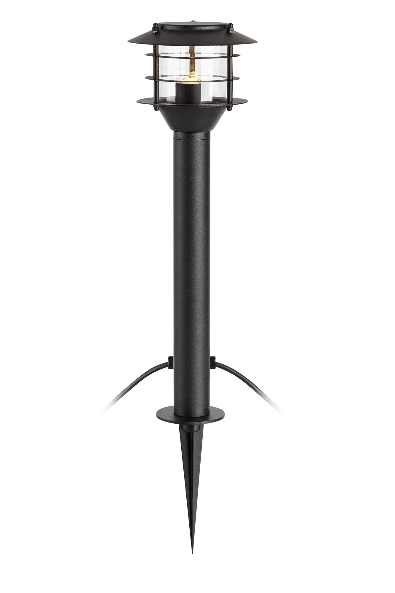 Garden 24 svart pollare 45 cm 107290 | Garden 24 black bollard light 107290 | Garden 24 schwarz Pollerleuchte 107290