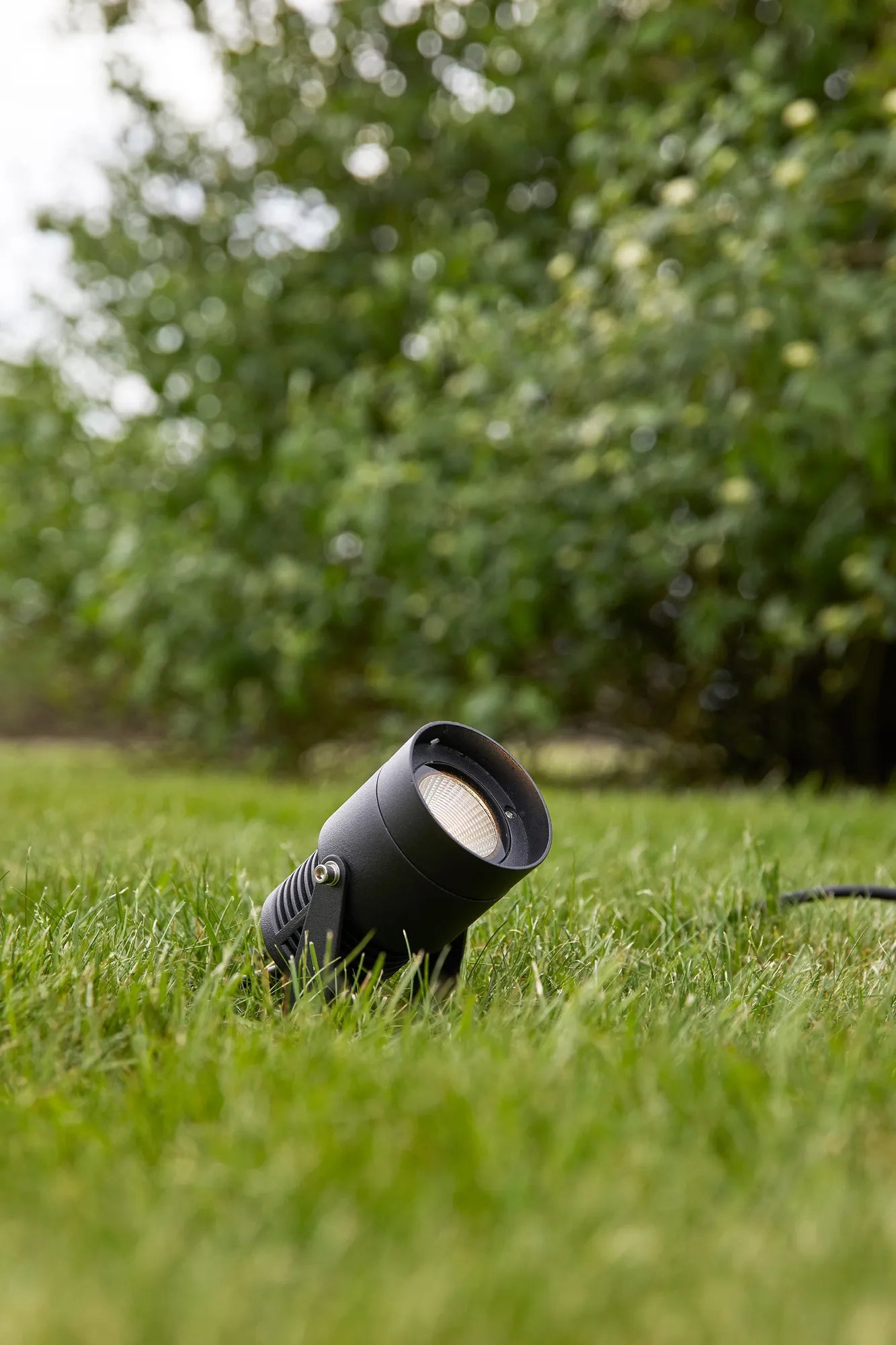 Garden 24 svart spotlight utomhusbelysning | Garden 24 black spotlight 107291 | Garden 24 schwarz Spotlight 107291