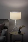 Sling vit bordslampa belysning | Sling white table lamp | Sling weiß Tischlampe