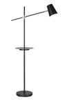 Linear svart golvlampa 107307 | Linear black floor lamp 107307 | Linear schwarz Stehlampe 107307