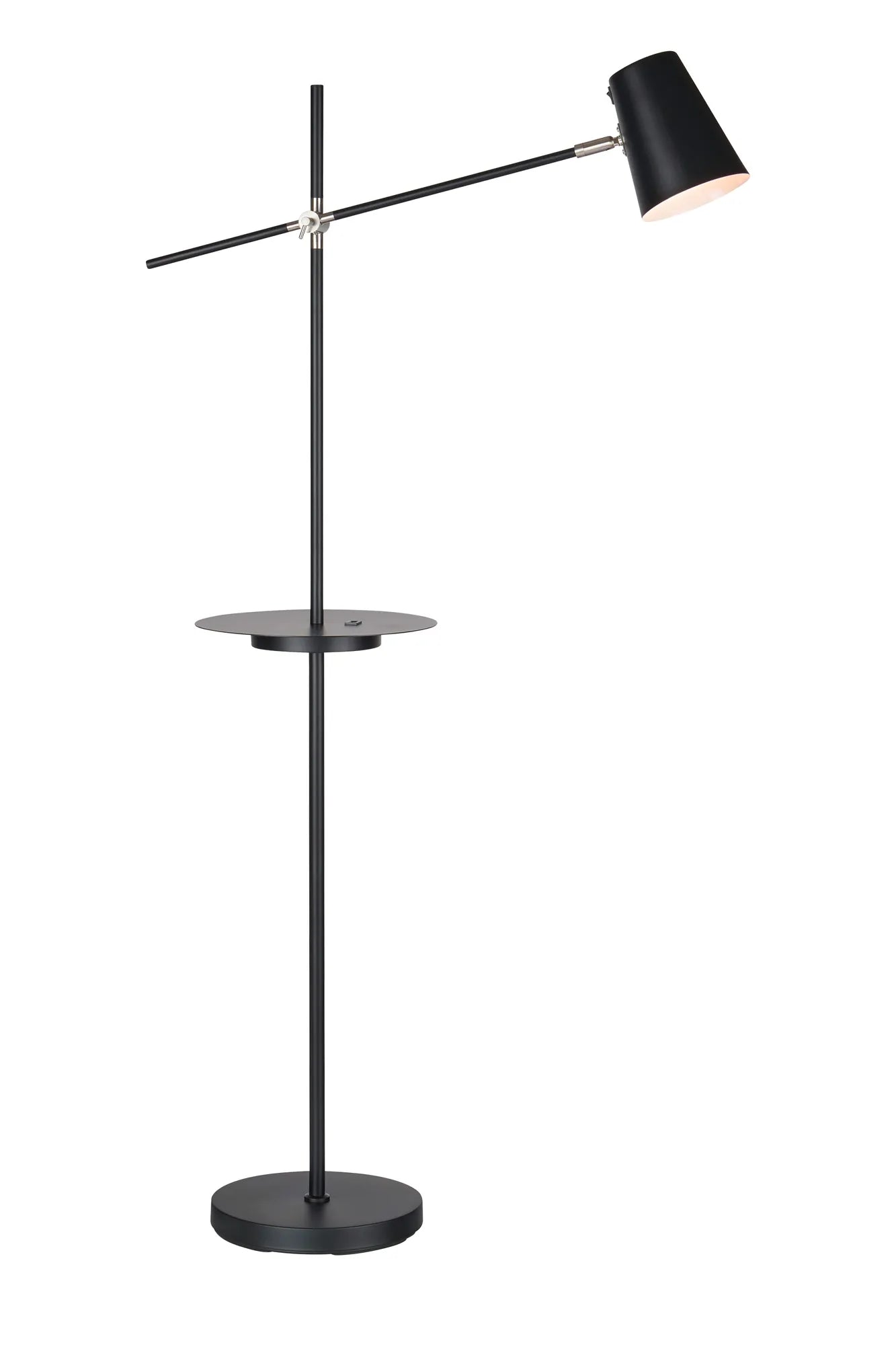 Linear svart golvlampa 107307 | Linear black floor lamp 107307 | Linear schwarz Stehlampe 107307