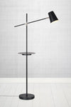 Linear svart golvlampa stilren belysning | Linear black floor lamp | Linear schwarz Stehlampe minimalistische Beleuchtung