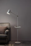 Linear vit golvlampa belysning | Linear white floor lamp | Linear weiß Stehlampe