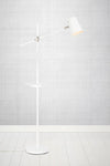 Linear vit golvlampa stilren belysning | Linear white floor lamp | Linear weiß Stehlampe minimalistische Beleuchtung