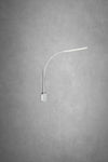 Antenna vit vägglampa stilren belysning | Antenna white wall lamp | Antenna weiß Wandleuchte minimalistische Beleuchtung