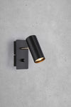 Barcelona svart vägglampa stilren belysning | Barcelona black | Barcelona schwarz Wandleuchte minimalistische Beleuchtung