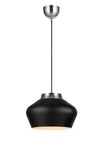 Kom svart taklampa 107378 | Kom black pendant lamp 107378 | Kom schwarz Pendelleuchte 107378