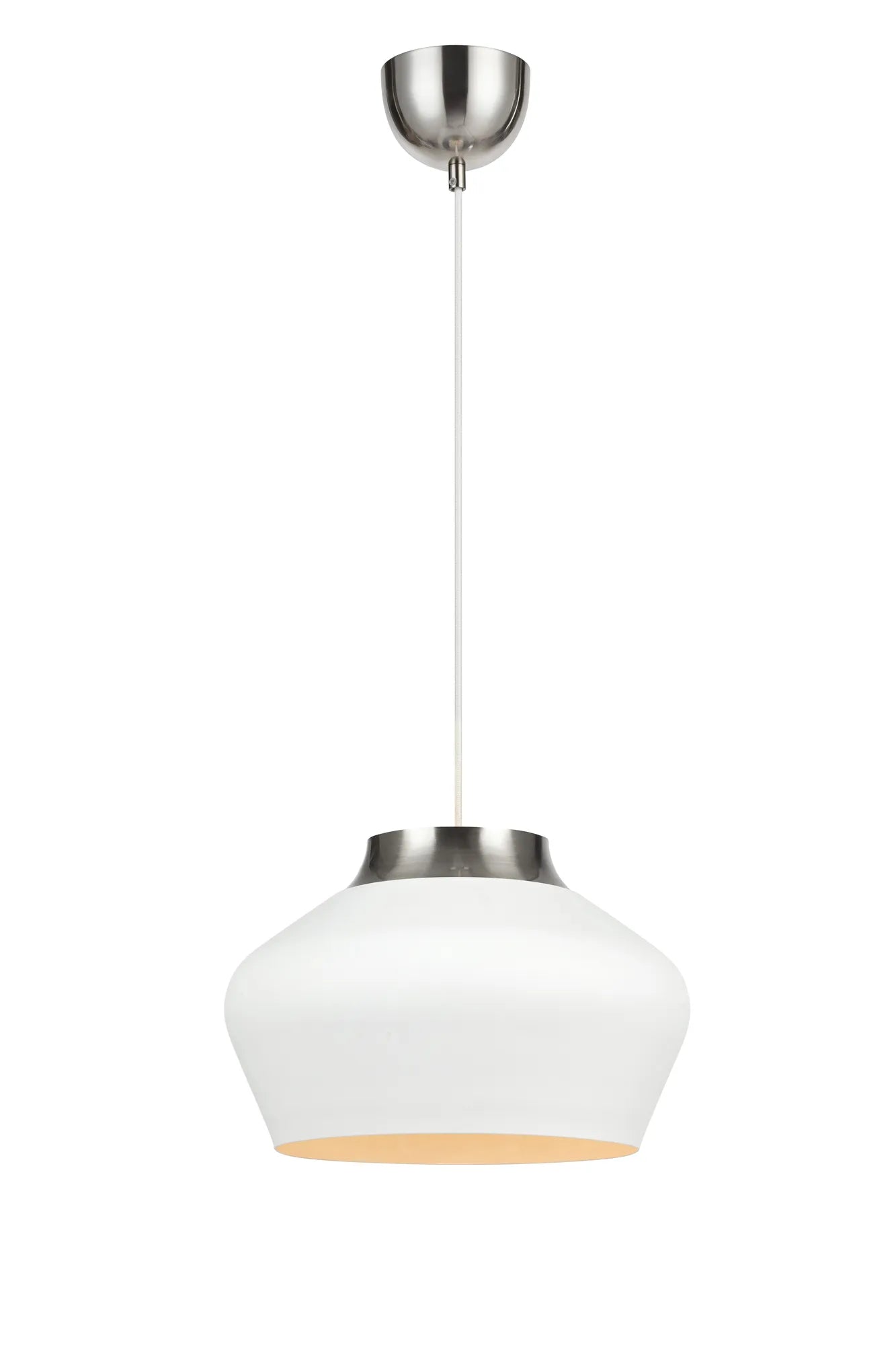 Kom vit taklampa 107379 | Kom white pendant lamp 107379 | Kom weiß Pendelleuchte 107379
