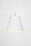 Tribe vit taklampa stilren belysning | Tribe white pendant lamp | Tribe weiß Pendelleuchte minimalistische Beleuchtung