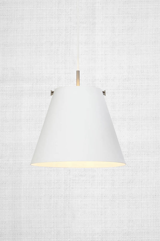 Tribe vit taklampa stilren belysning | Tribe white pendant lamp | Tribe weiß Pendelleuchte minimalistische Beleuchtung