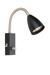 Ciro stål vägglampa 107409 | Ciro steel wall lamp 107409 | Ciro Stahl Wandleuchte 107409