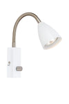 Ciro stål vägglampa 107410 | Ciro steel wall lamp 107410 | Ciro Stahl Wandleuchte 107410