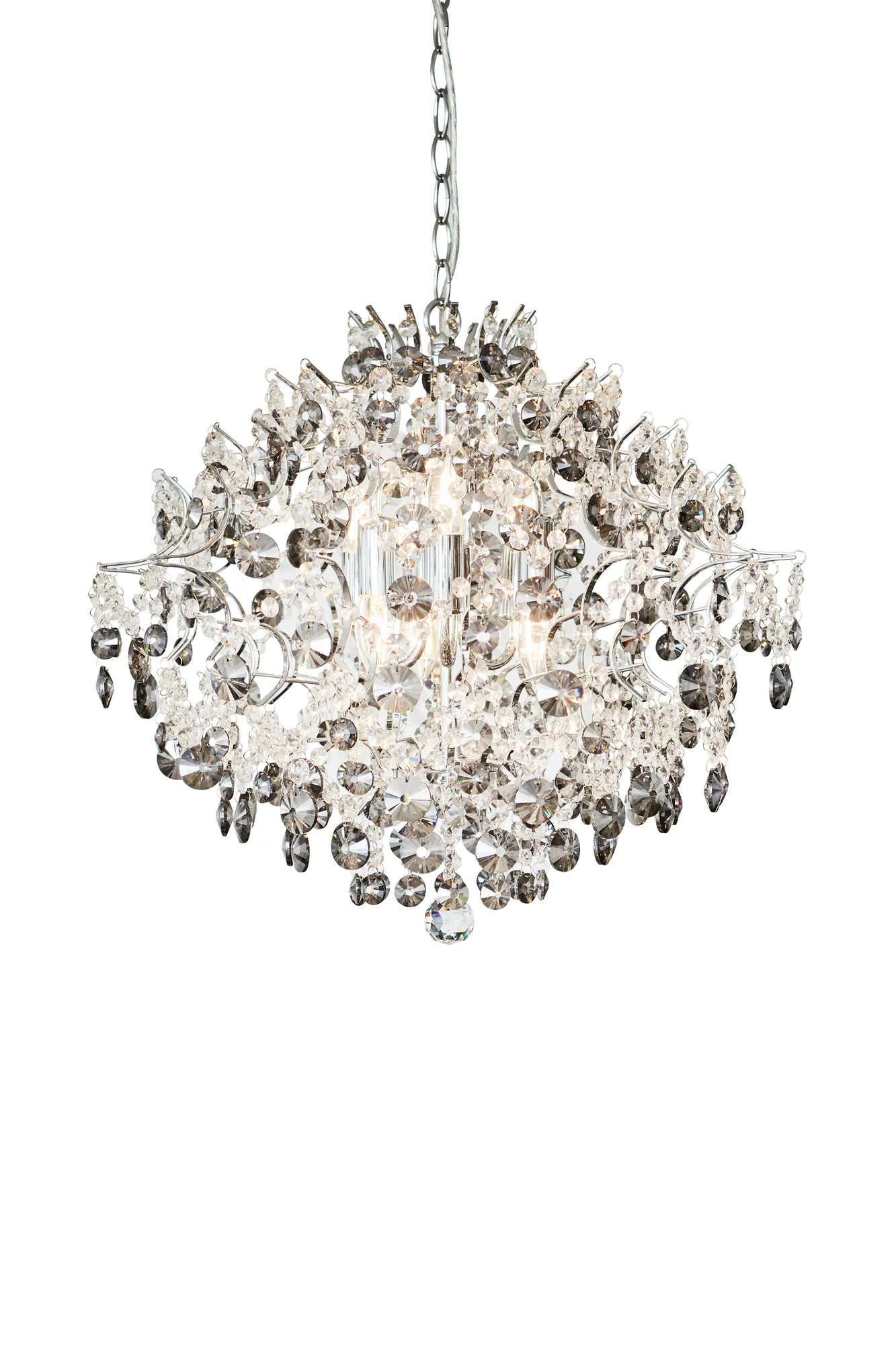 Hidden krom taklampa 56 cm 107415 | Hidden chrome pendant lamp 107415 | Hidden Chrom Pendelleuchte 107415