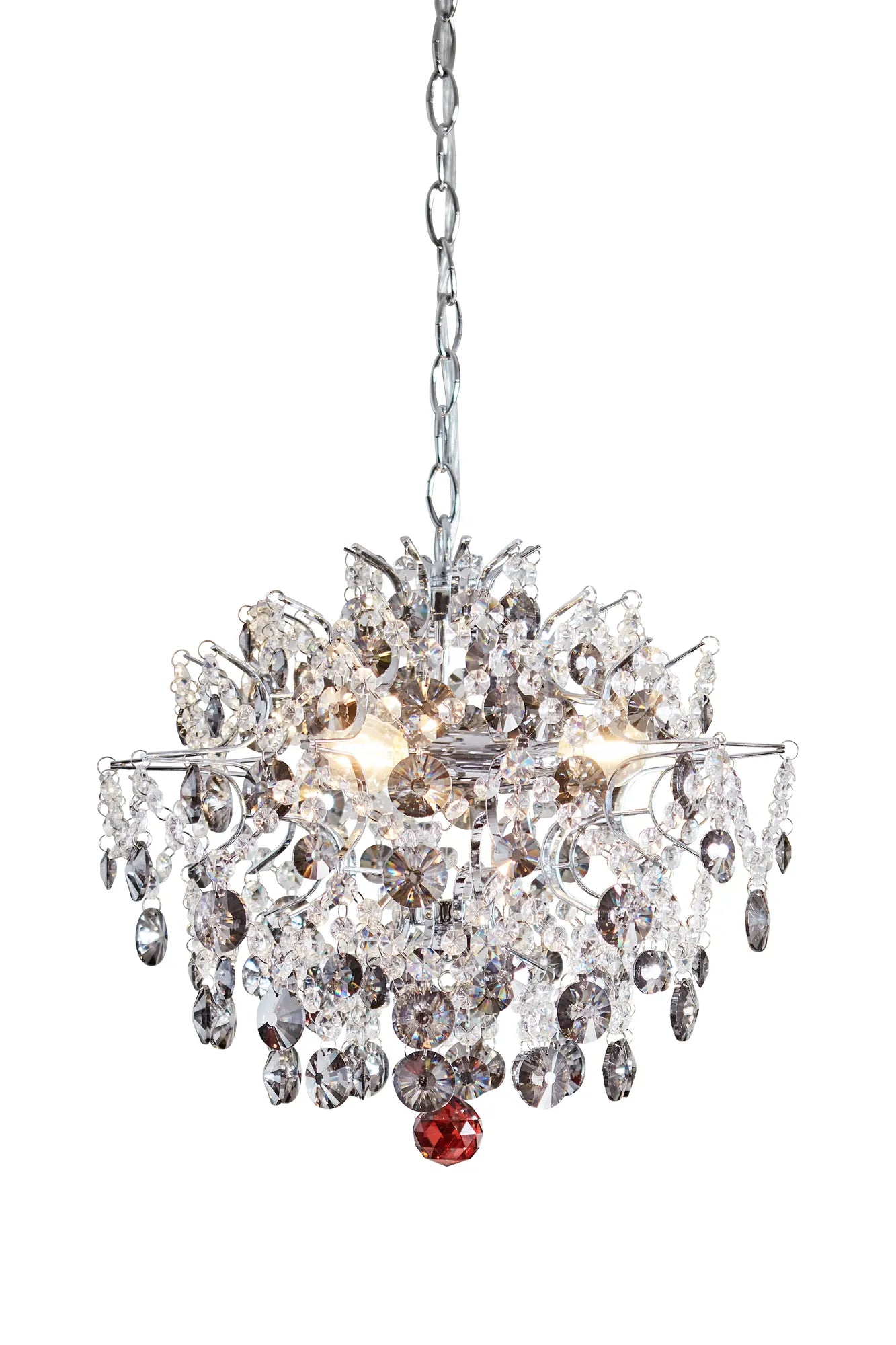 Hidden krom taklampa 40 cm 107416 | Hidden chrome pendant lamp 107416 | Hidden Chrom Pendelleuchte 107416